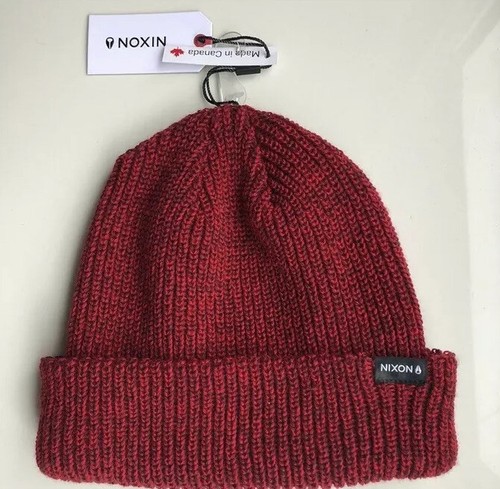 NEW Nixon Beanie - RED | eBay