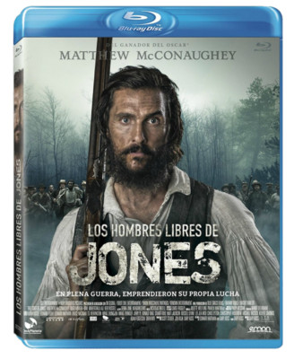 LOS HOMBRES LIBRES DE JONES - BLURAY NUEVO - MATTHEW McCONAUGHEY