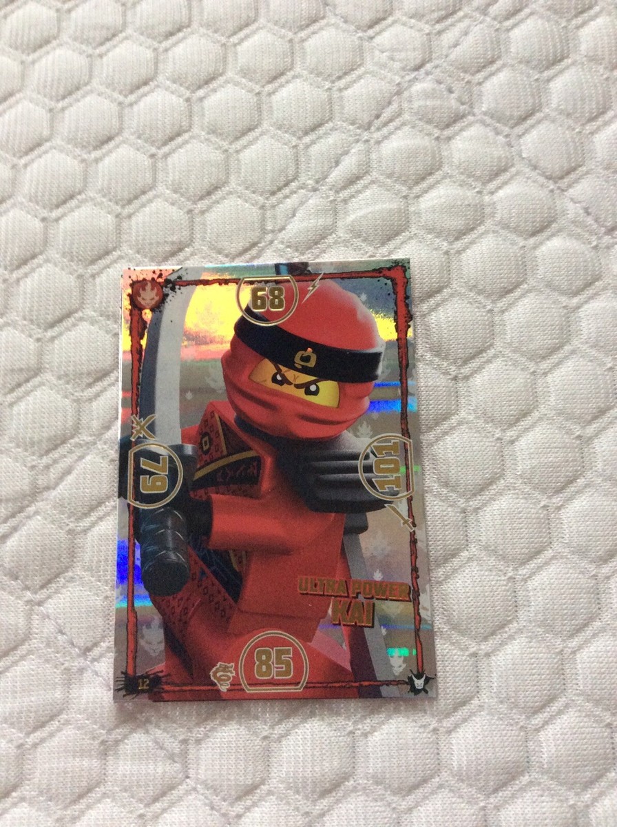 Lego Ninjago Trading Cards Series 3: Red Ultra Foil KAI Good Guy