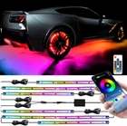 6PCS Car RGB Neon Underglow LED Lights Kit Strips For Chevy Corvette C8 C7 C6