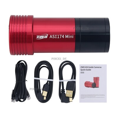 ZWO ASI174MM Mini Guide Astronomy Camera 1/1.2   USB2.0 Type-C Port