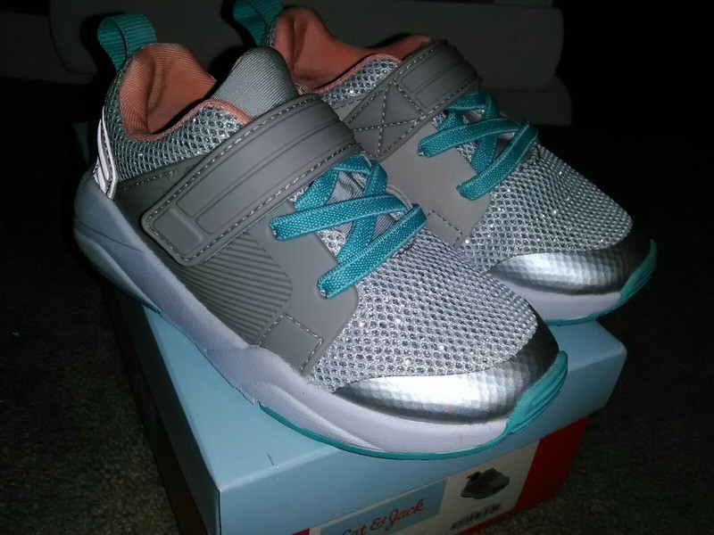 Toddler Girl Tennis/Athletic Shoes * Size 8 (Brand New W/Box) * Cat & Jack Brand