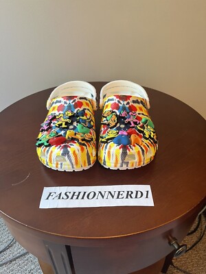 grateful dead crocs size 9