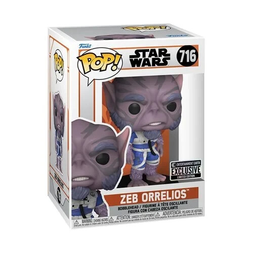 Star Wars: The Mandalorian Zeb Orrelios Funko Pop! Vinyl Figure