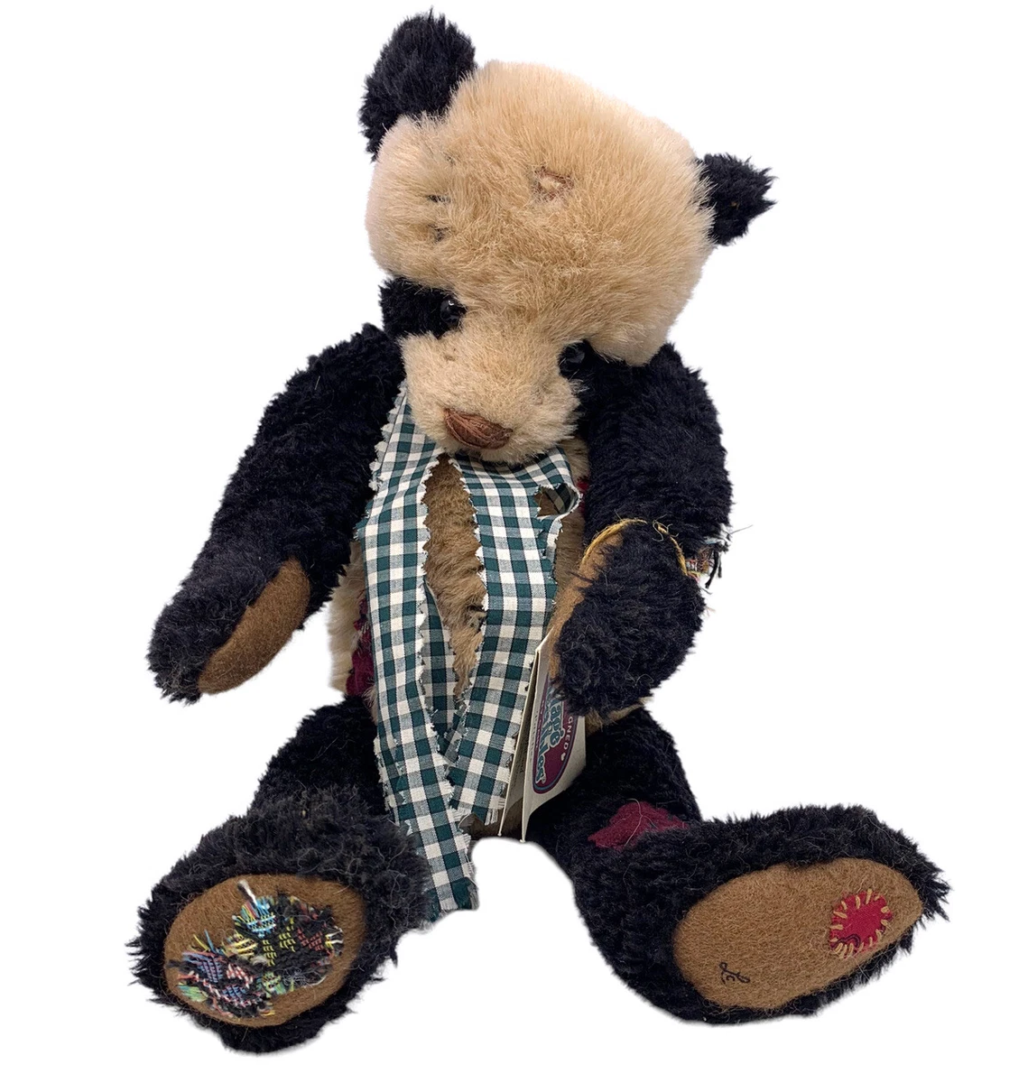 Ganz Cottage Collection Patches Panda Bear Retired CC167 Designed 