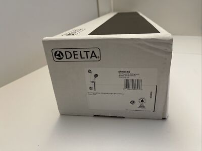 Delta 51900-SS ActivTouch 9 Setting Handshower w/slide/Grab Bar-Stainless Steel