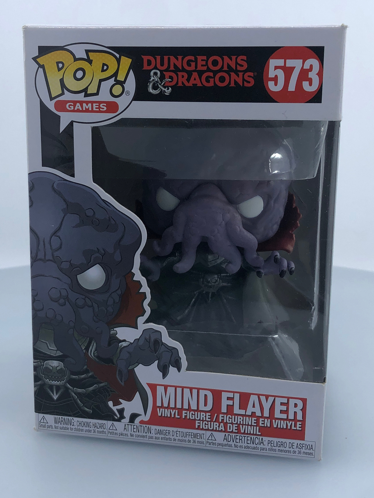 Funko Pop! Games Dungeons &Amp; Dragons Mind Flayer #573 Vinyl Figure Damaged Box