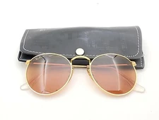 Vintage B&L Ray Ban Bausch & Lomb B20 Chromax W2053 Round w/Case