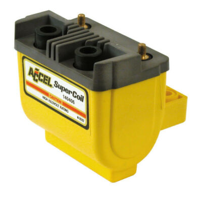 ACCEL HEI Super Zündspule 4,7 Ohm gelb, f. Harley - Davidson, Shovel, Evo