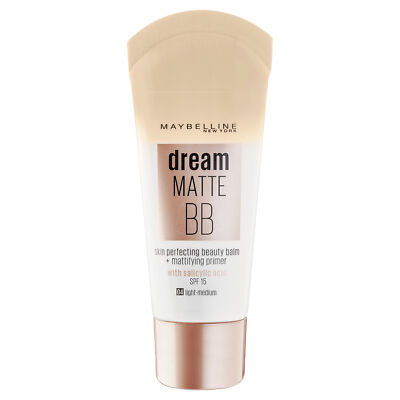 Maybelline Dream Matt BB Hautvervollkommnender Balsam Light-Medium 04