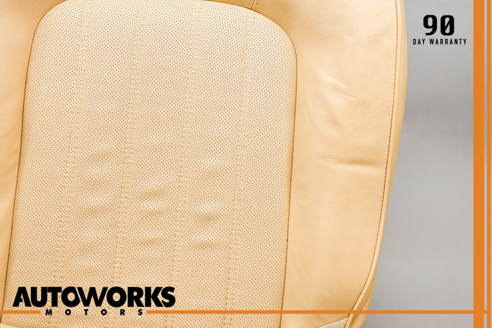 0308 Maserati Quattroporte M139 Front Right Side Lower Seat Cushion Beig G2U