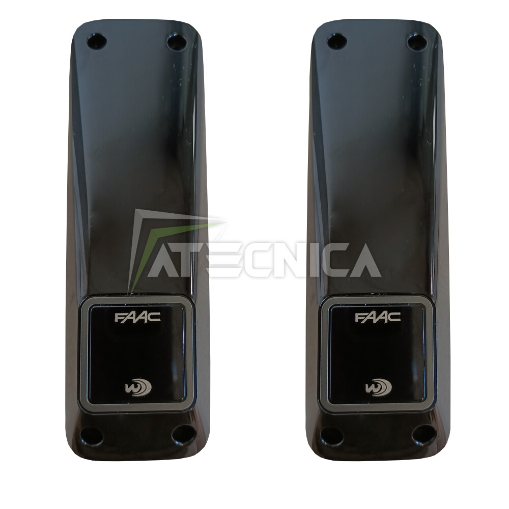 Coppia di fotocellule orientabili wireless a batteria FAAC XP20W D 785104