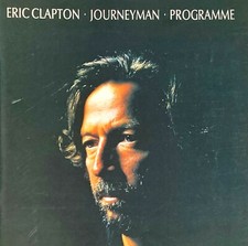 ERIC CLAPTON Journeyman Tour 1990 Japan Program Book 36 Pages 11.0X11.0 Inches