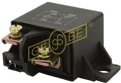 GEBE 990961 4 Terminal SPST NO Heavy Duty Relay 24V 50A - German Made