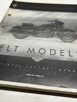 USED Harley-Davidson Parts Catalog 1999 FLT OEM 99456-99 Robison