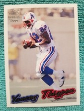 1999 PACIFIC PARAMOUNT YANCEY THIGPEN #242 TENNESSEE TITANS 