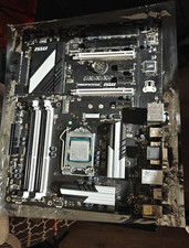 BROKEN PINS MSI Z275 SLI PLUS ATX Motherboard Intel Core i7 LGA1151 DDR3