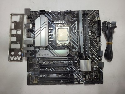 Asus Prime B660M-A AC Motherboard Core i7-13700F, 8GB RAM, IO Shield *READ #1243