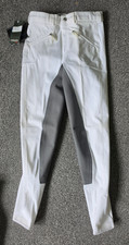 CATAGO Sport Kinder Reithose Vollbesatz NEU Weiß in den Gr. 164 und 170!!