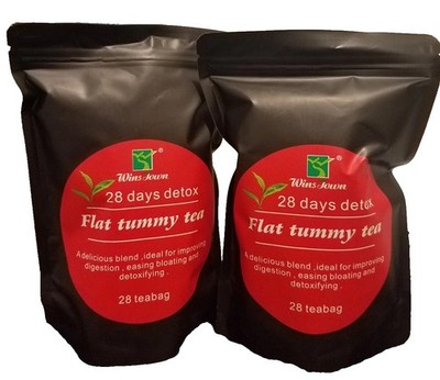 28 day flat tummy tea Weight loss 2 packs burn calories 
