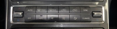 Used A/C Selector Switch fits: 2021 Hyundai Santa fe US market US built ID 97250