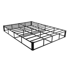 Uimoso Box Spring Queen Size Bed Frame with Fabric Cloth 79.1L x 59.6W x 9.1H in