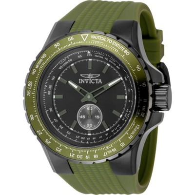Invicta Aviator Quartz Black Dial Men's Watch 49311