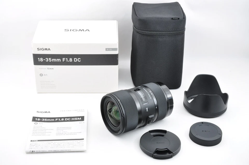 1yr Wty for US SIGMA 18-35mm f/1.8 DC Art Lens SA Mount Portrait Bokeh #1749_c - Image 2 of 4