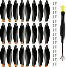 24 Pcs Propellers with Magnetic Screwdriver for DJI Mini 4K/ 2/2 SE, Low-Noise