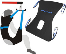 Patient Lift Sling - Full Body Sling for Toileting - Transfer Sling for Elderly