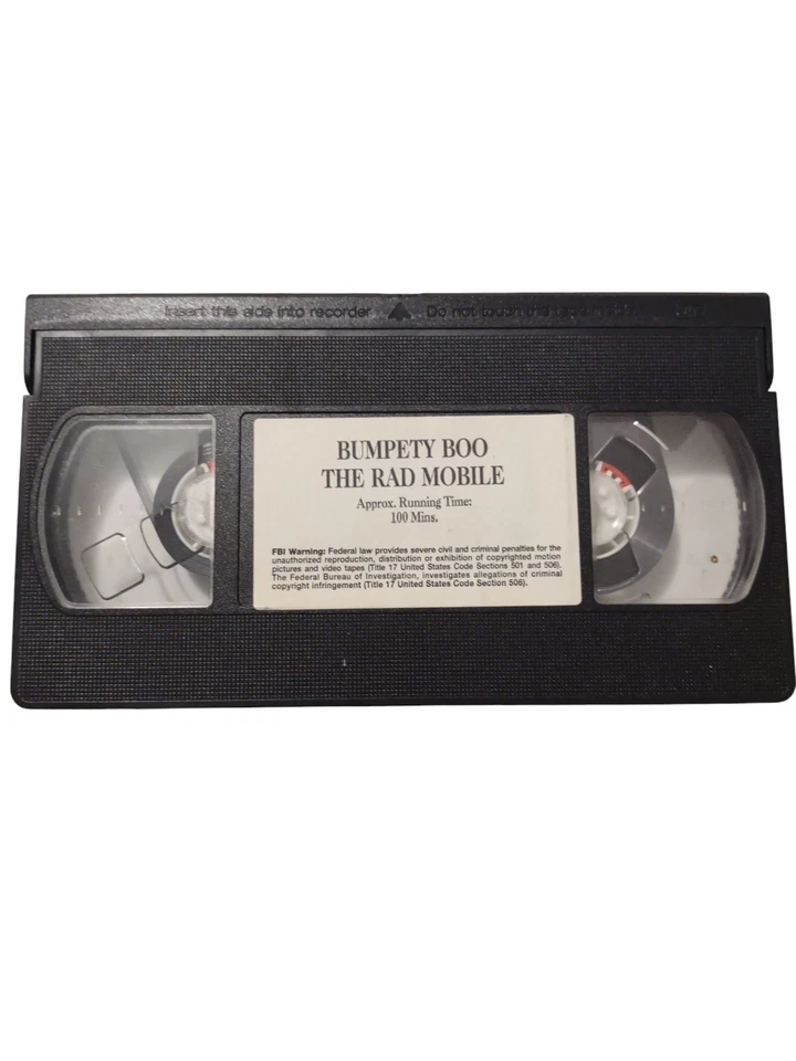 Bumpety Boo The Rad Mobile 100 Minutes Just For Kids VHS OOP Tv Show Nostalgia Foto 2 de 3