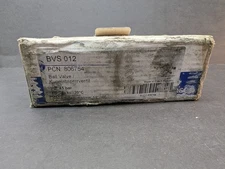 EMERSON BVS 012 Ball Valve Series PCN: 806754 FS 45 Bar with Operating Manual
