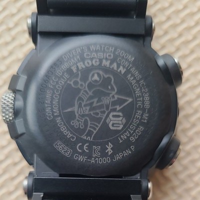 Casio G-SHOCK GWF-A1000-1A4JF Frogman Solar Bluetooth Made in