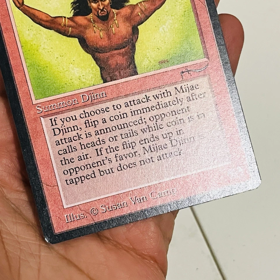 MTG: Magic Arabian Nights - Mijae Djinn - NM - Image 3 of 4