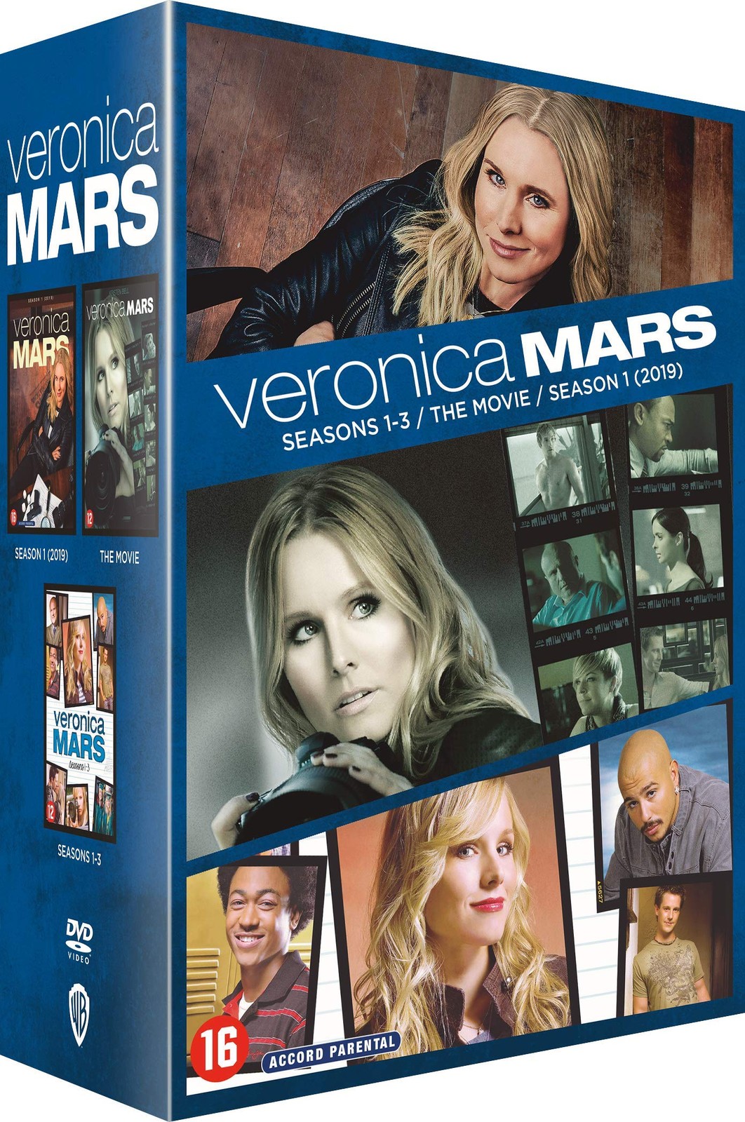 Veronica mars - la collection complète : saisons 1 à 3 + le film + le rebo (DVD)