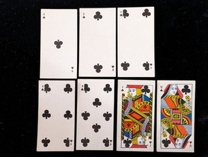 Original 1888 N84 Duke's Cigarettes PLAYING CARDS LOT Of 7.
