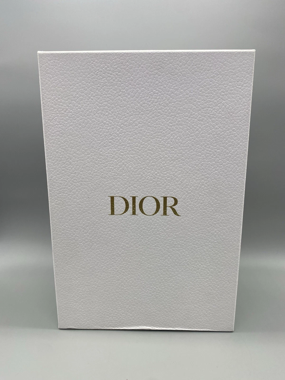 Christian Dior blanc vide chaussures rangement cadeau boîte vente au détail 12 x 8 x 4,5 authentique