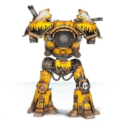 Warhammer 40k Forge World Warbringer Nemesis Titan with Weapons