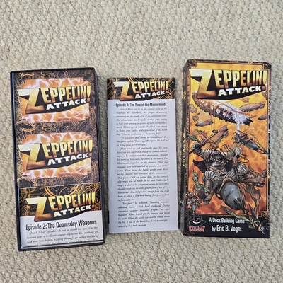 Zeppelin Attack + Doomsday Weapons Erweiterung Evil Hat Productions Kartenspiel 2014