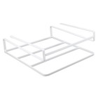 Under Desk Laptop Organizer Iron Laptop Holder Hanging Book Storage Rack