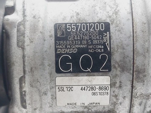 55701200 Compresor Aire Acondicionado para OPEL CORSA E Selection ecoFle 9189296 - Imagen 4 de 5
