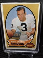 1970 Topps Daryle Lamonica #50 Oakland Raiders (Near Mint)