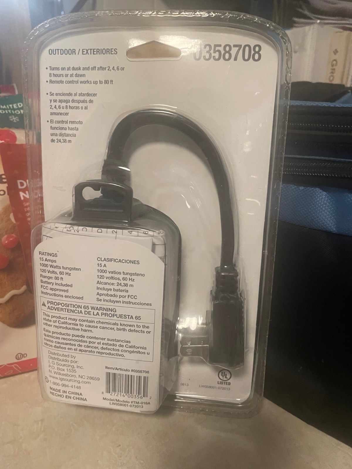 Outdoor Timer Control Outlets with Remote Dusk to Dawn 0358708 UTILITECH