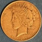 1927-D Peace Dollar  90% Silver