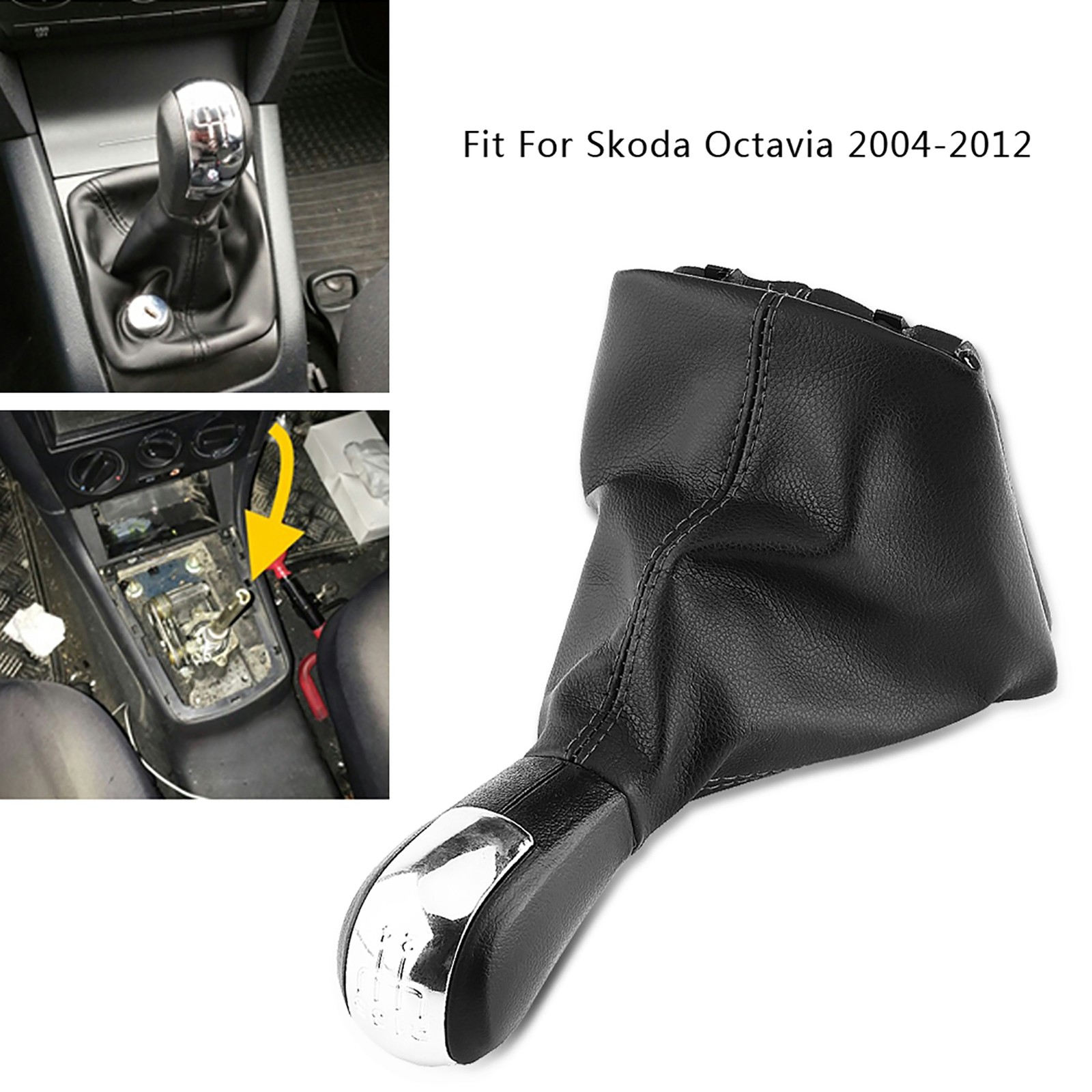 Car Gear Shift Knob Gearstick Shift Knob Cover For DT