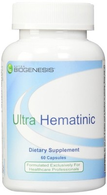 Nutra Biogenesis - Ultra Hematinic - Iron B Vitamins And Copper For Iron