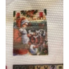 Dylan's Cabin Diamond Painting. Santa Filling Stockings. HGX107. Size 30-40.