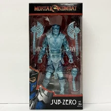 McFarlane Toys Mortal Kombat- SUB-ZERO Action Figure GameStop EXCLUSIVE New