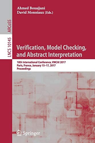 Springer Verification, Model Checking, And Abstract Interpretation - Image 2