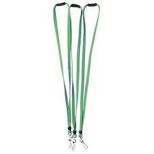 Lanyard, Green, Breakaway Style, 10 Pk, 25Du65